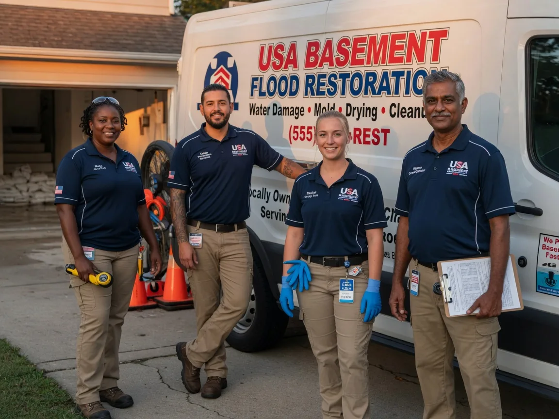 Basement Flood Cleanup company in Hallettsville, TX